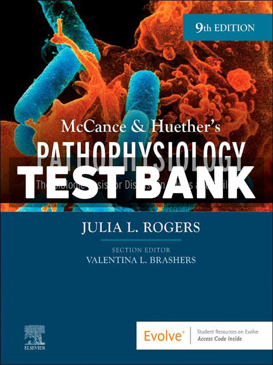Pathophysiology 9th Edition by McCance and Rogers